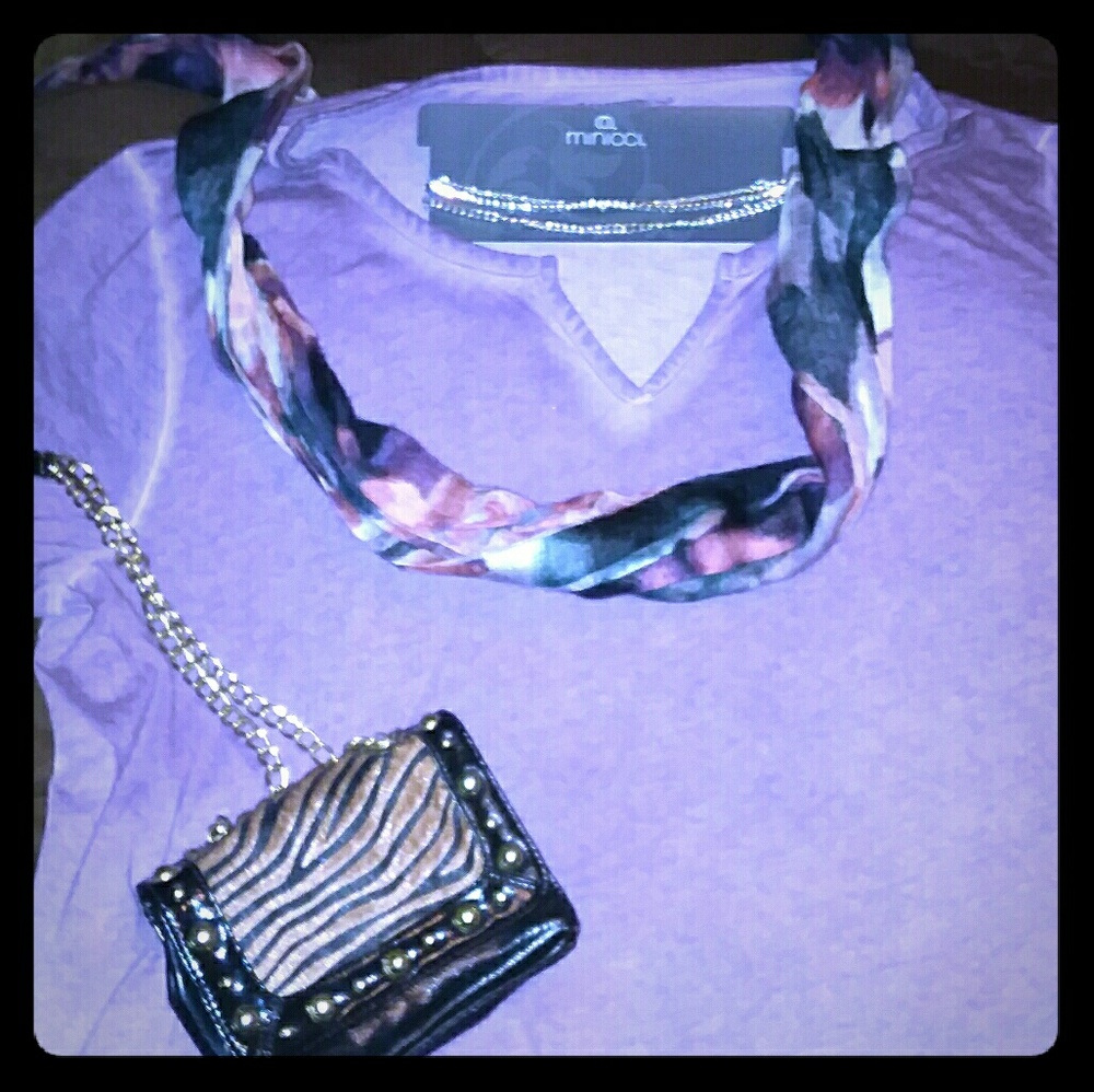 Soft and pretty purple Tshirt